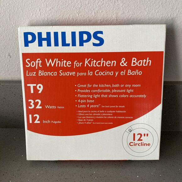 Philips T9 32Watt 12in Circline Soft White for Kitchen & Bath bulb - Picture 1 of 1